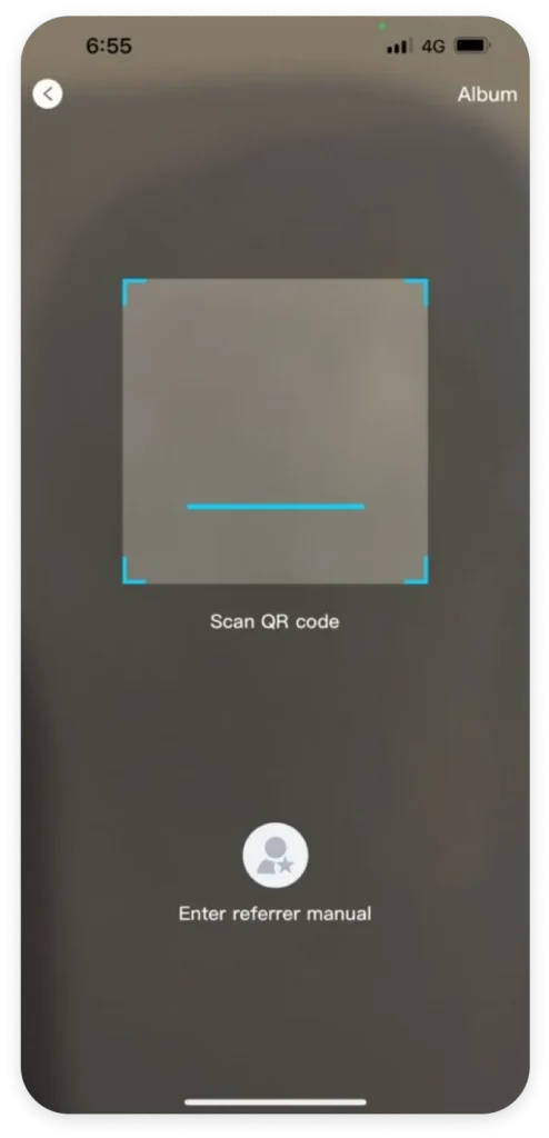 referrer qr code step 2